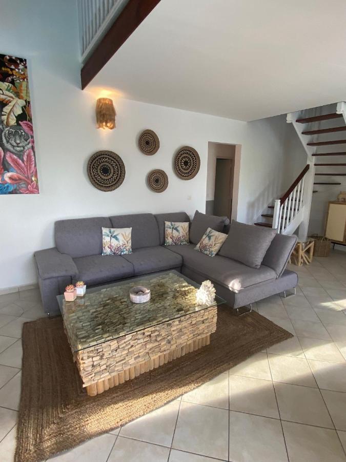 Villa Nomilou Beach Avec Acces Direct Plage Saint-Francois  Kültér fotó