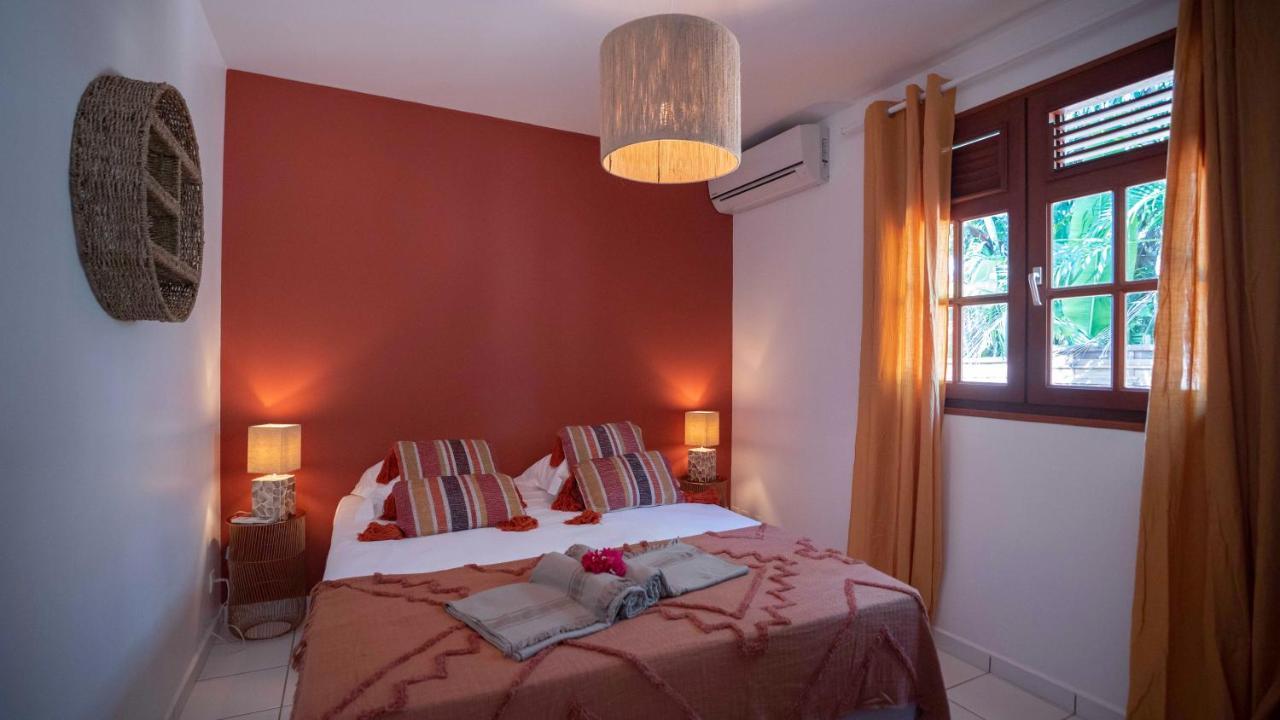Villa Nomilou Beach Avec Acces Direct Plage Saint-Francois  Kültér fotó