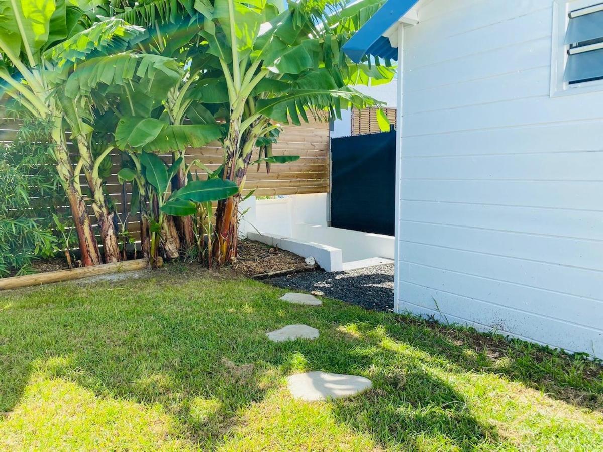 Villa Nomilou Beach Avec Acces Direct Plage Saint-Francois  Kültér fotó